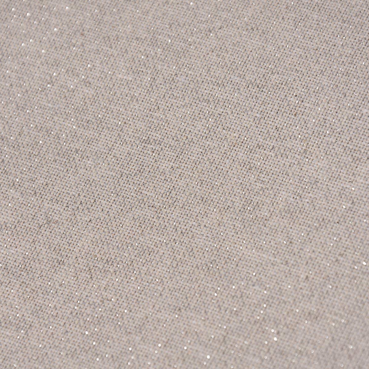 SCHÖNER LEBEN. Paraspifferi effetto lino, effetto lurex in tinta unita, grigio chiaro, argento, diverse misure, 130 cm di lunghezza