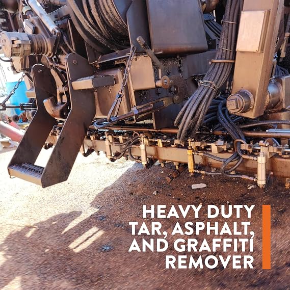 Detco- (Tar,Asphalt, Graffiti Remover - Industrial Strength - Removes Glue and Mastic - 5 gal Cube