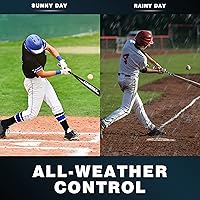 Vista 6 de CHAMPKEY Cintas de agarre de bate de rendimiento para todo tipo de clima de 40 pulgadas (paquete de 2) Cinta de murciélago cómoda y suave Cintas