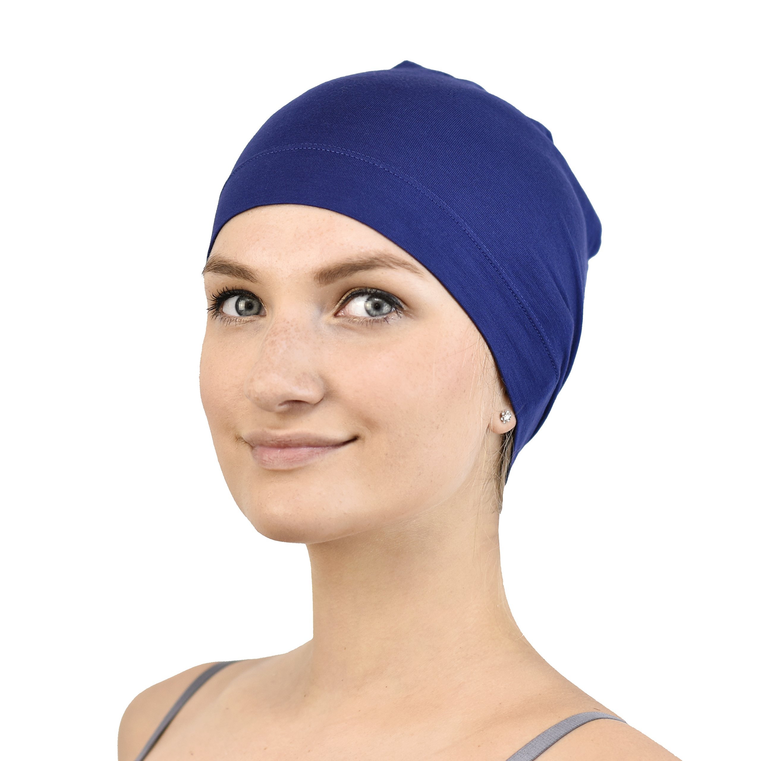 Jasmine Silk Bonnet de sommeil unisexe en soie – Convient pour la chimio et la perte de cheveux – Chapeau Cardani Chimio Cancer