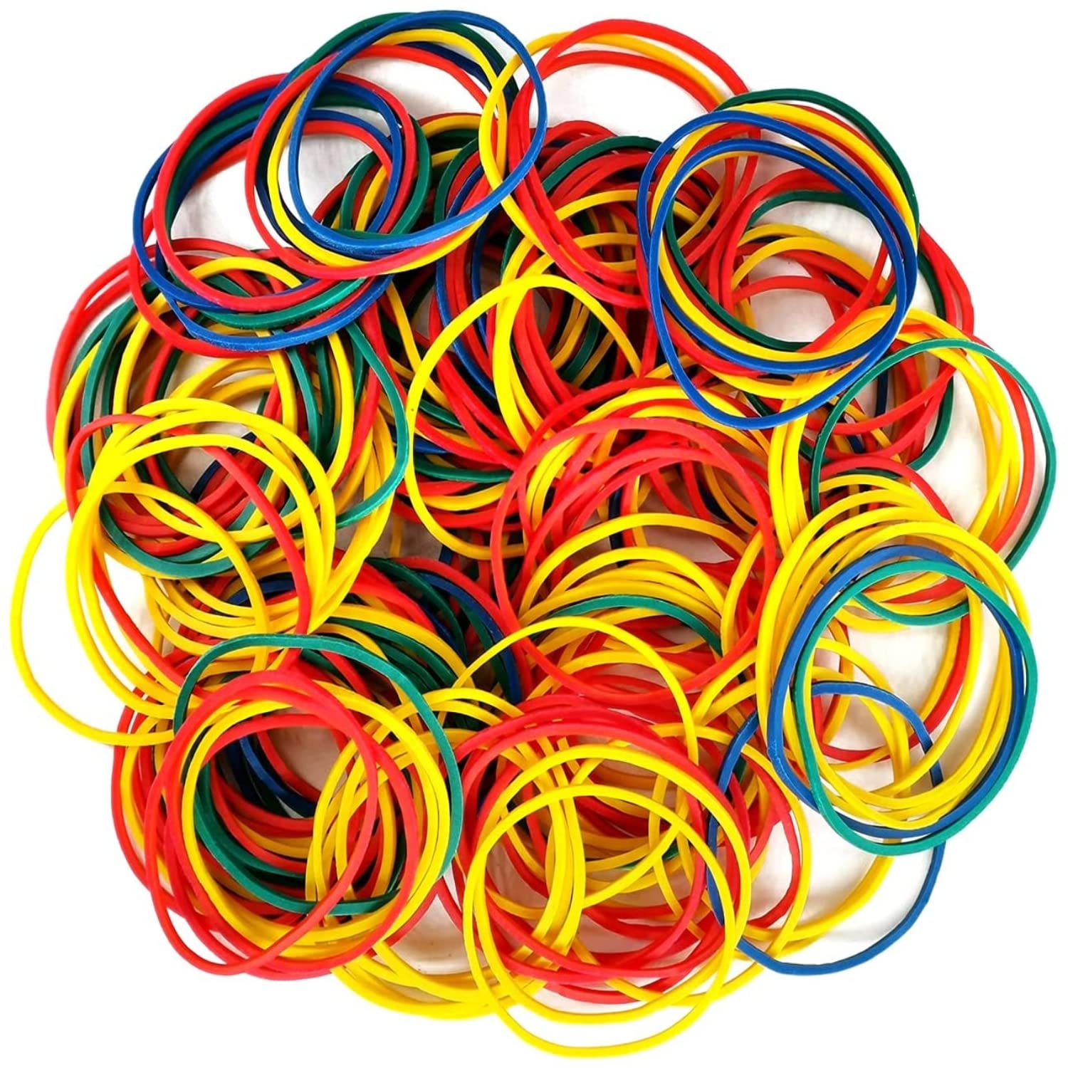 Oddy Multicolor High Stretch Rubber Bands, 1.5 Inch Pack of 500 Grams - Ideal for Office/School/Home & Kitchen Application - Image 2 thumbnail