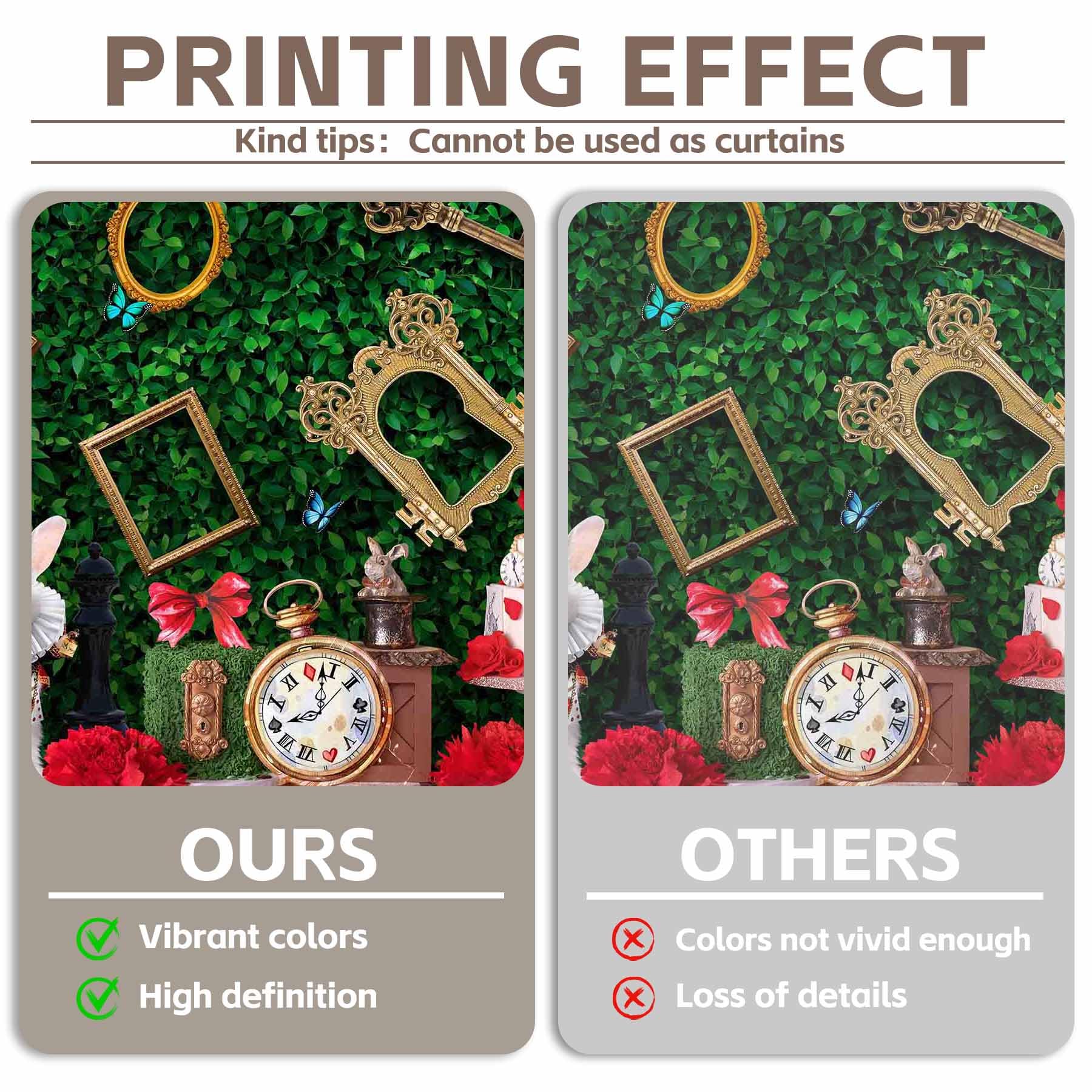 Telón Fondo Jardín Encantado Telón Fondo Té Encantado 10x8 Pies - Hierba  Verde Conejo Ajedrez Fiestas Cumpleaños Fotografía Fondo Temático Cuento, image size:1800x1800