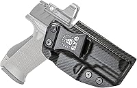 Vista 113 de CYA Supply Co. - Fundas IWB de fibra de carbono listas para ópticas - Múltiples ajustes - Compañía de veteranos - Hecho en EE. UU