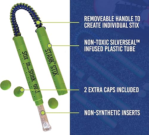 Miniatura 2 de Glovestix StankStix - Desodorante para zapatos eliminador de olores de zapatos anteriormente llamado ShoeStix Eliminador de olores no tóxicos para