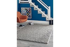 ÜBER Cozy Solid Shag Collection Rug