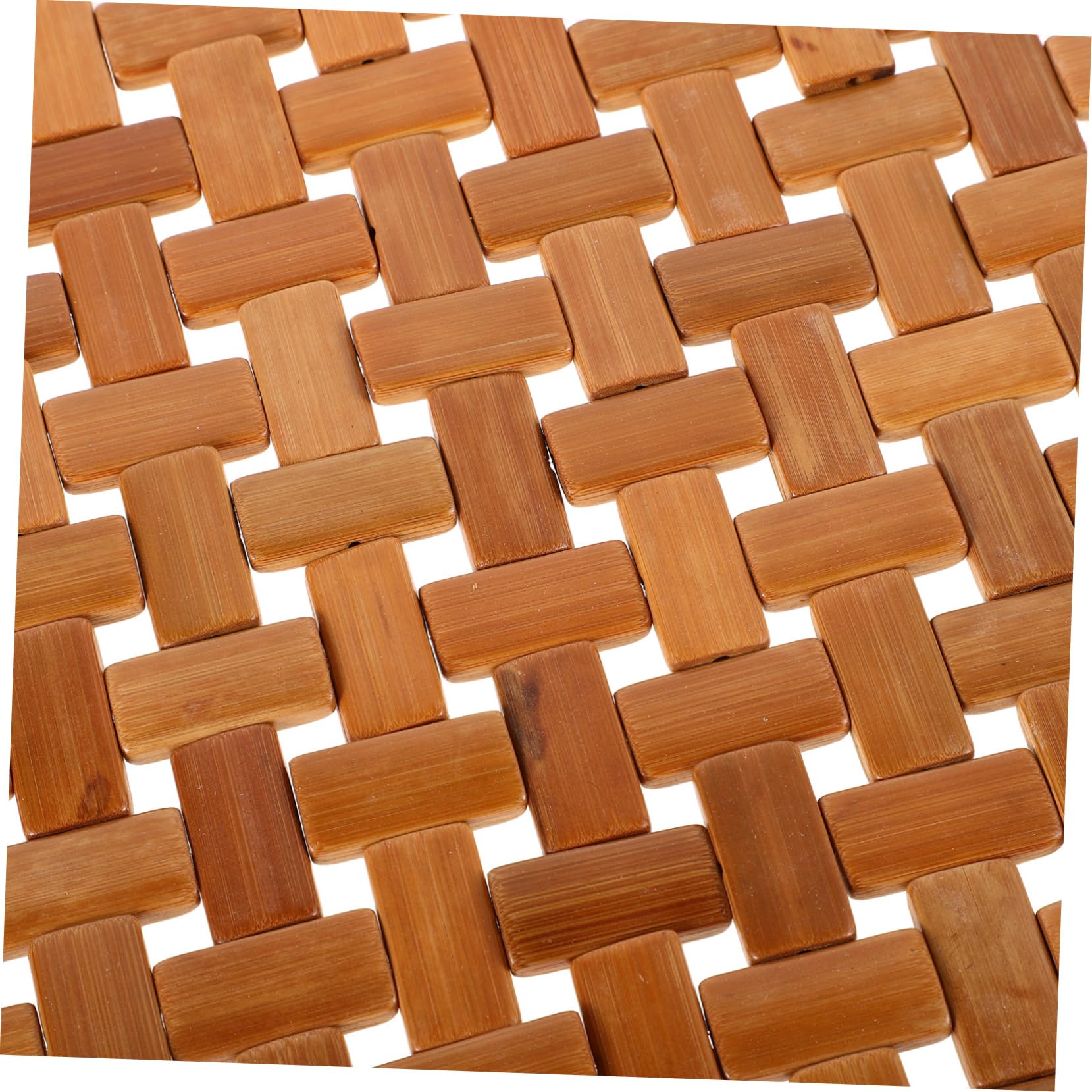 Tapis Bambou Antidérapant Pliable pour Salle De Bain Mat De Sauna Et Spa Utilisation Intérieure Et Extérieure Et