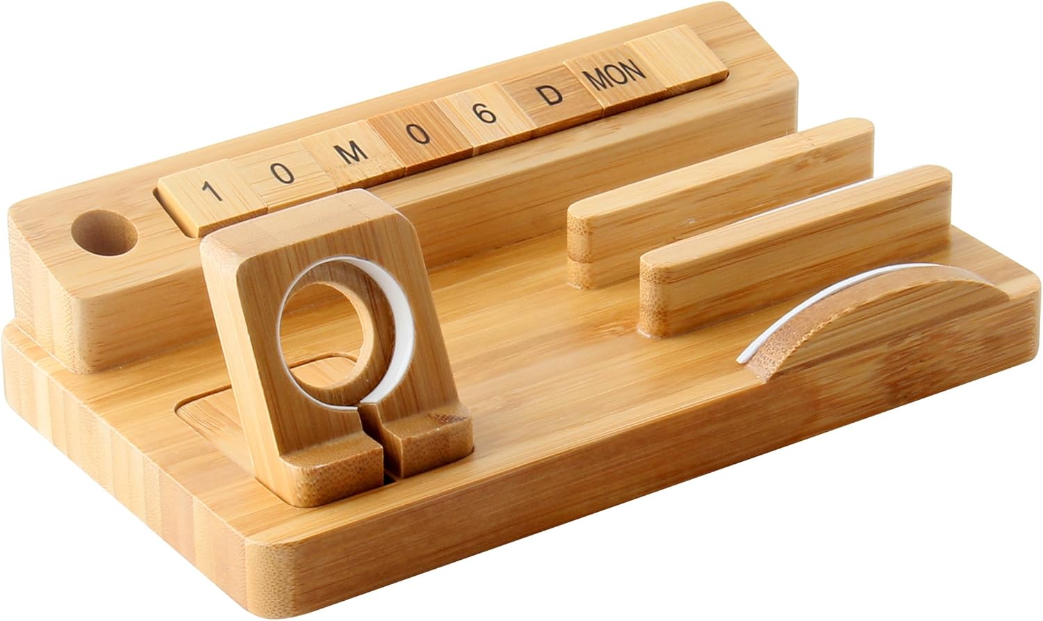 Wooden Phone Stand Organizer Cell Phones & Accessories