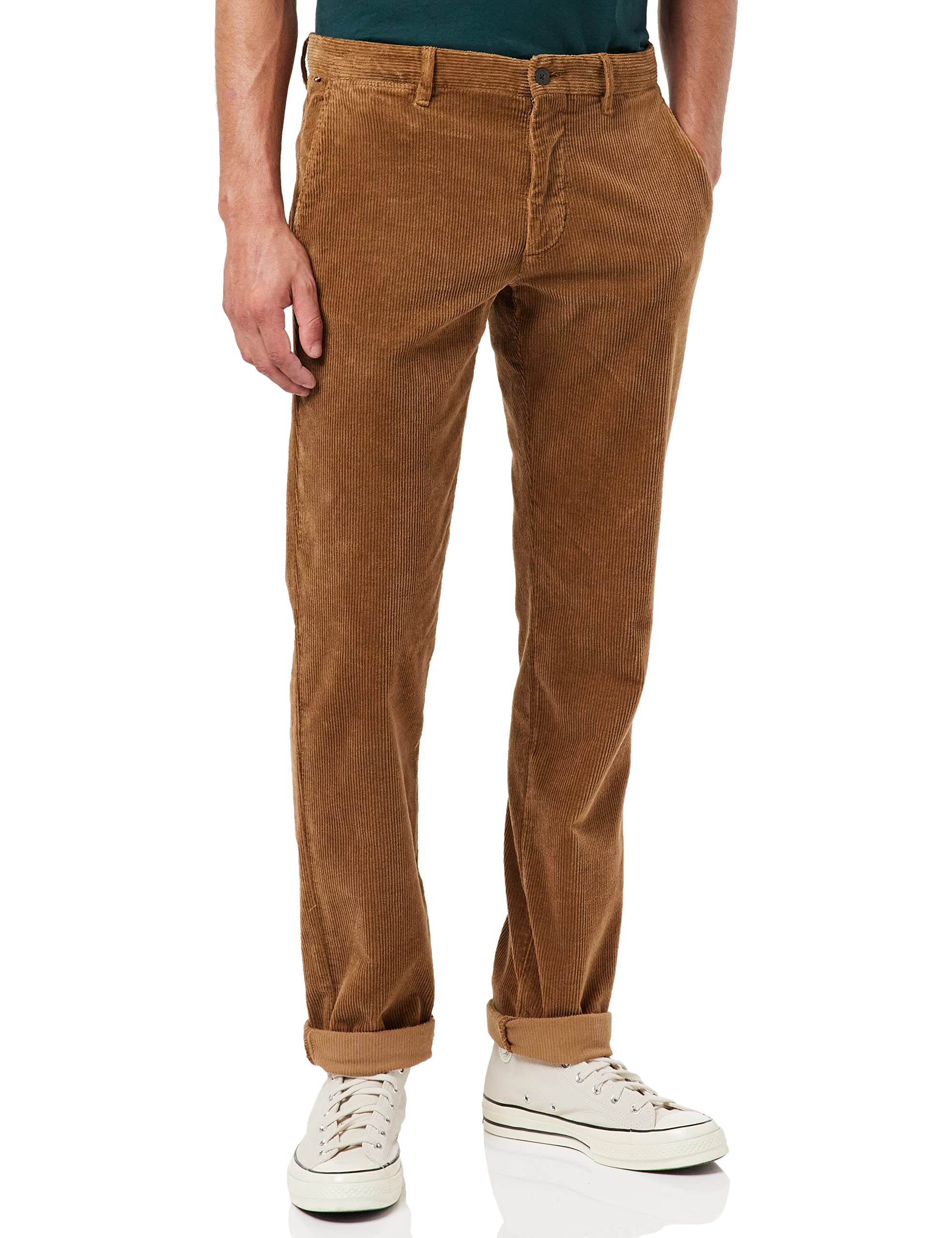 Tommy Hilfiger Uomo Pantaloni Chino Denton Satin Straight Fit
