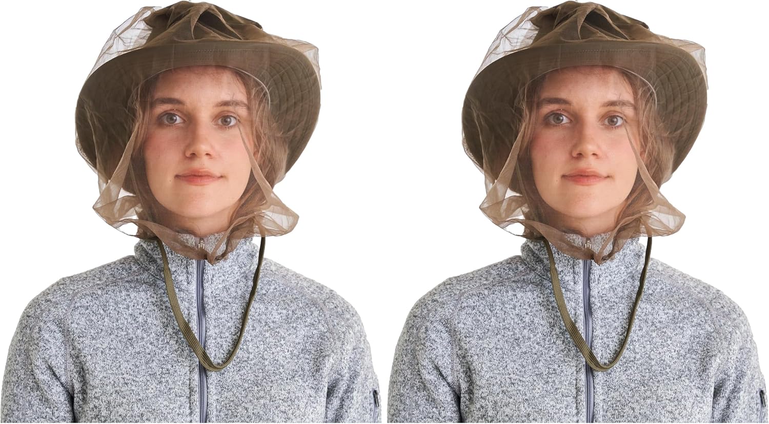 Coghlan's No-See-Um Head Net – Lightweight, Breathable Mesh Netting Protection | ideal for Camping, Hiking.