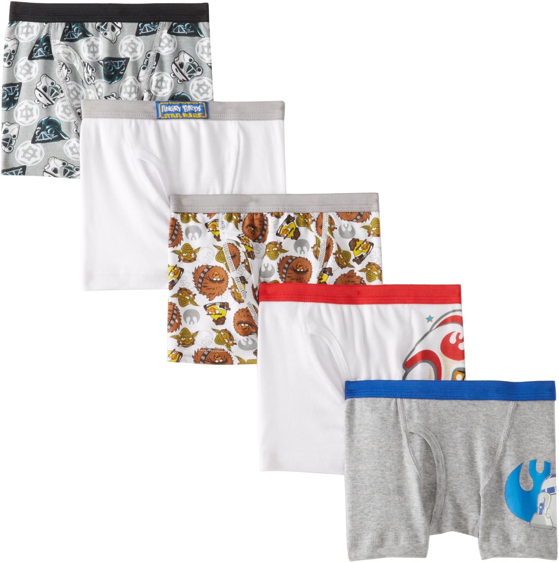 Star Wars Little Boys' Boxer Brief 5-Pack