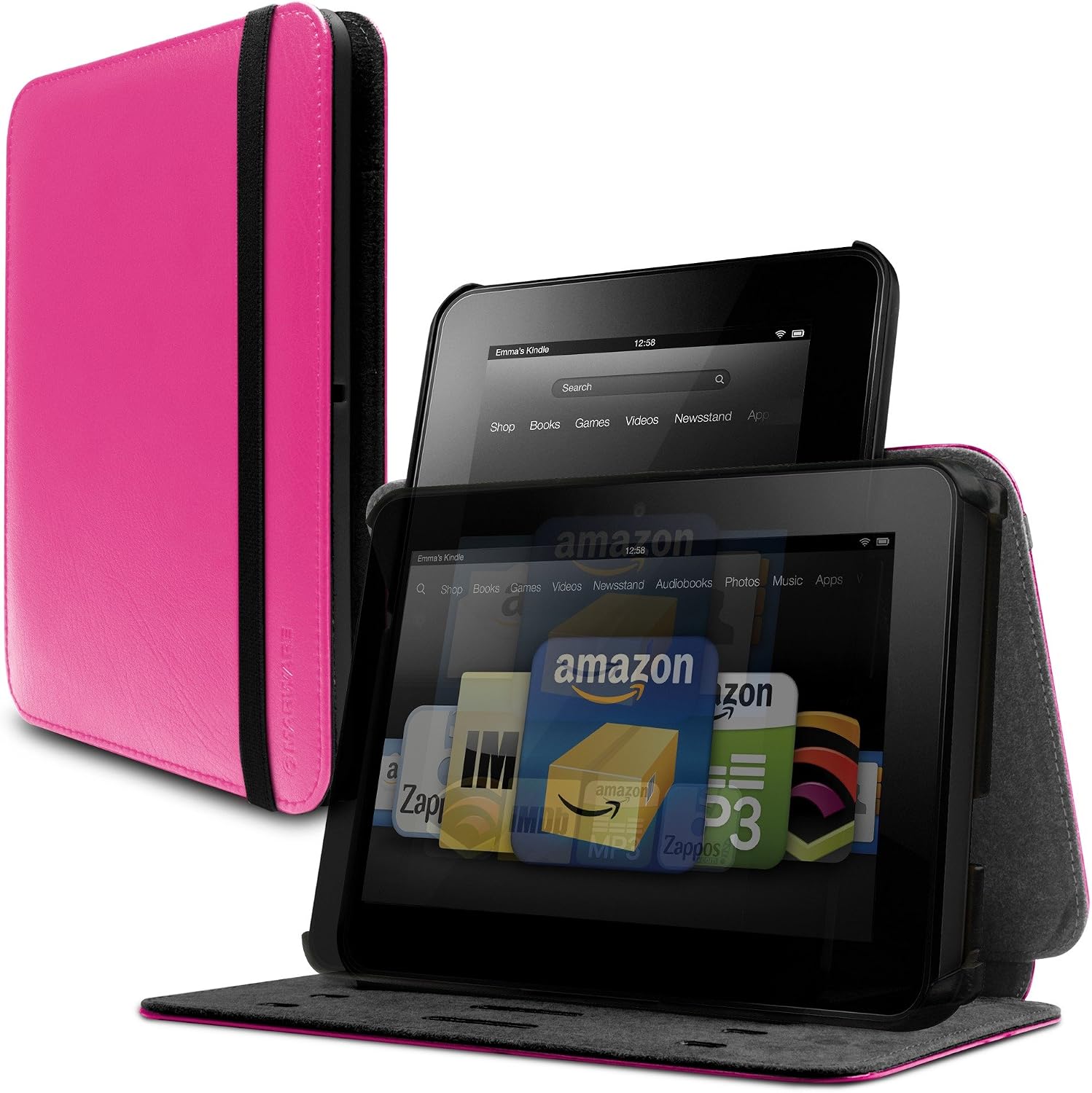 Marware Revolve Portrait and Landscape Standing Case for Kindle Fire HD 8.9", Pink (will not fit HDX models)