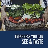 Vista 8 de Harmony House Dehydrated Vegetable Sampler – 15 Count Variety Pack, Resealable Zip Pouches, For Cooking, Camping, Emergency Supply and More