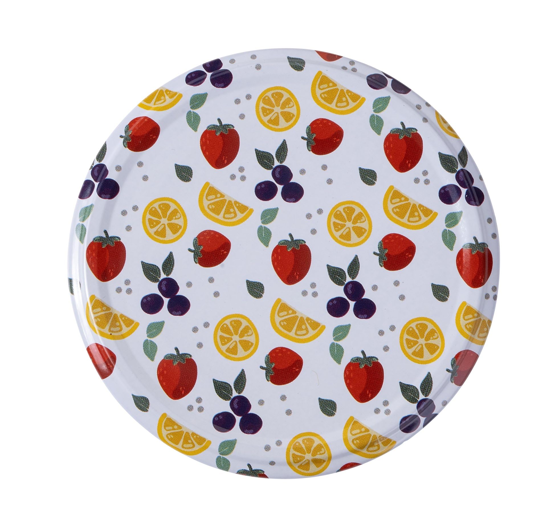 Dr. Oetker Twist-off Deckel-Set Obst – 6-teilig, hochwertige Weißblech-Deckel Ø 85 mm, luftdicht & vakuumsicher, für Einkoch- und Stürzgläser, bunt, Designed in Germany