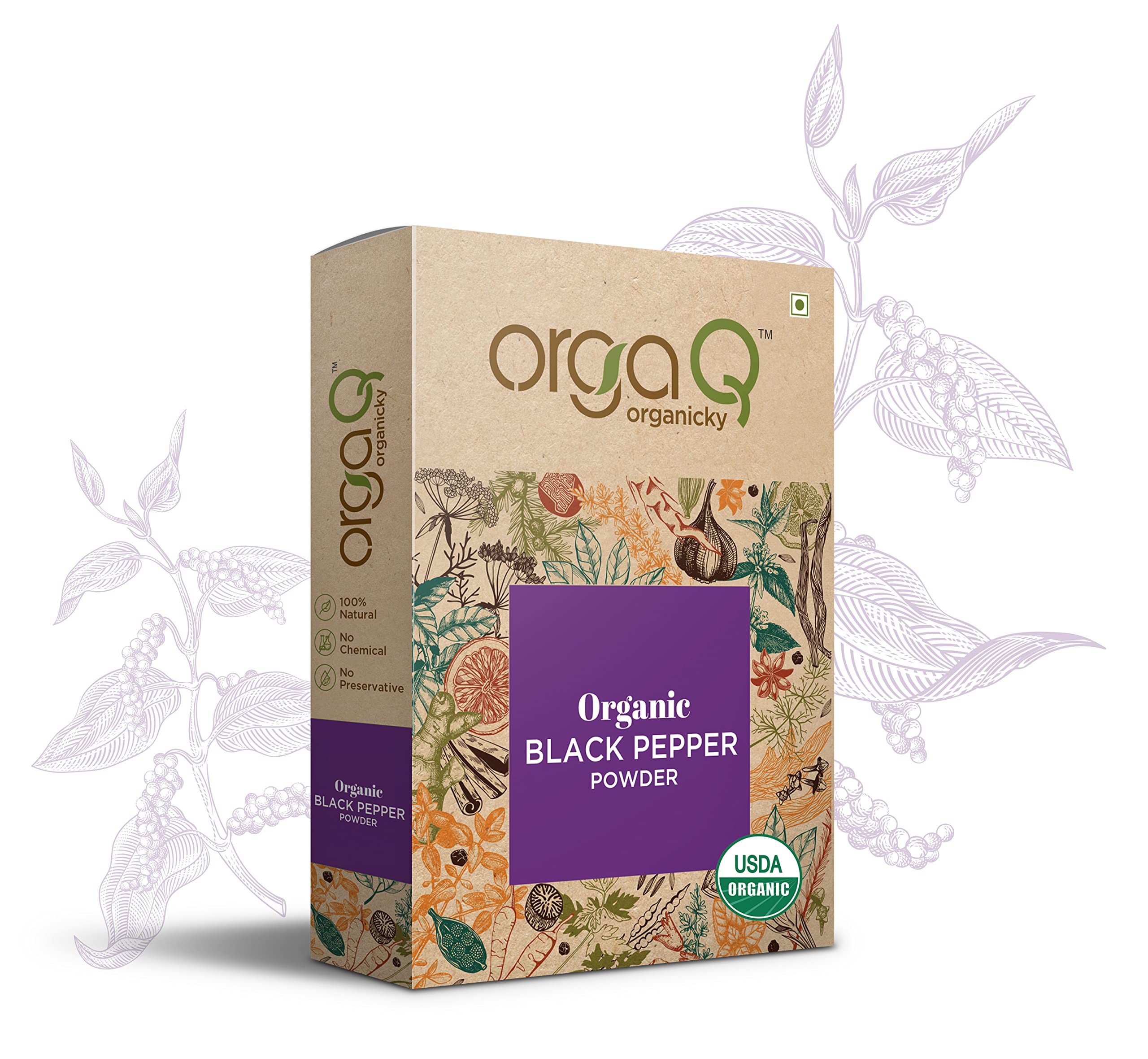 See full amazon price history chart for Orgaq Organicky Organic Black Pepper (Kali mirch) Powder No Preservatives | No Artificial Colour Added - 50 Grams Orgaq Organicky Organic Black Pepper (Kali mirch) Powder No Preservatives | No Artificial Colour Added - 50 Grams (B086K283BZ) Amazon Price History, Amazon Price Tracker