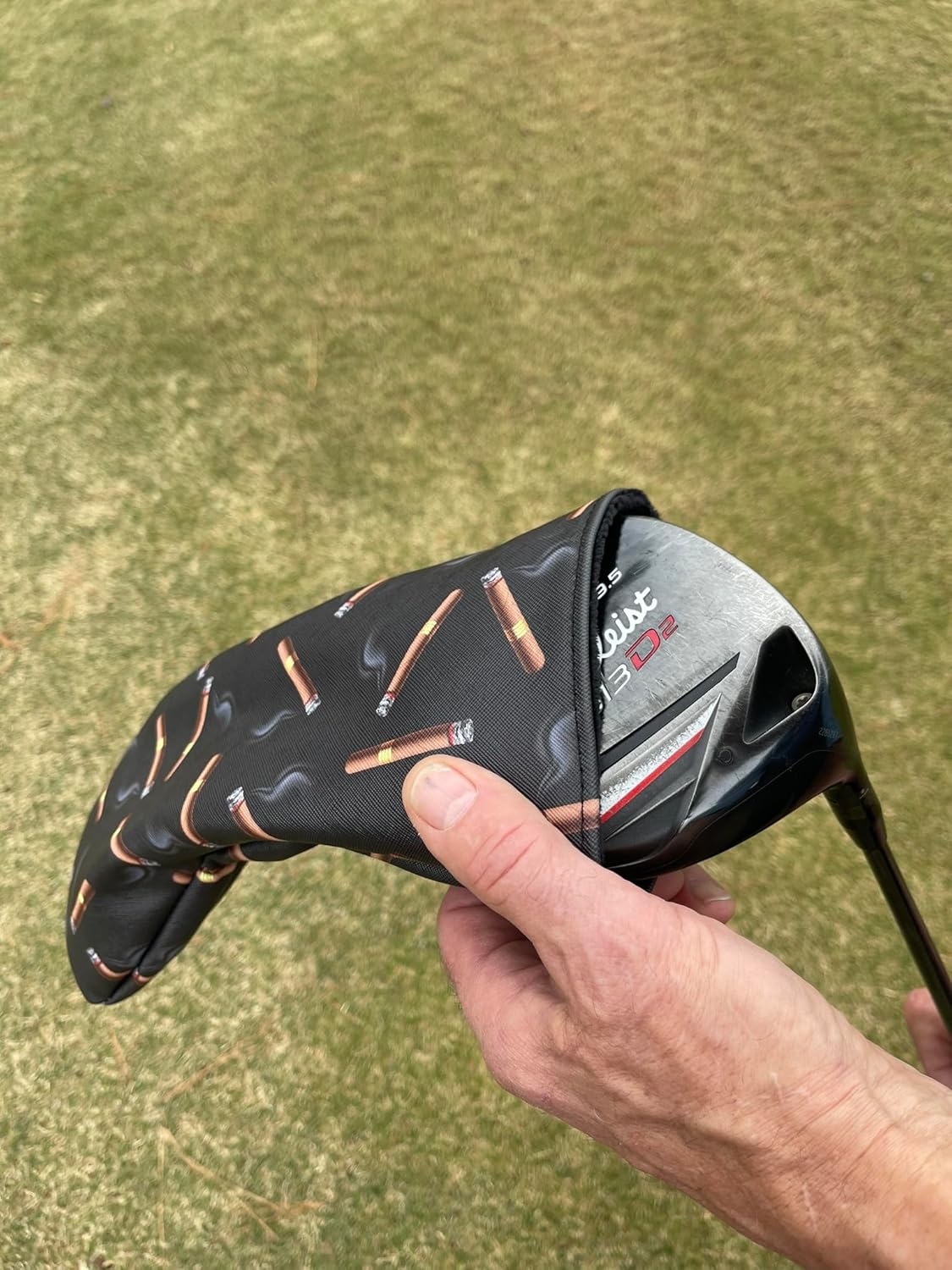Golf Headcover | Grip & Rip Class Model | Fits All Drivers & Woods | Elastic Retention for Great Fit and Style on The Course