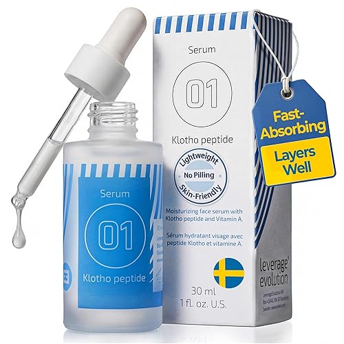 EiE 01 Klotho Peptides Serum para la cara hidratante peptídico suero facial para mujeres, antienvejecimiento, mejora las arrugas, elasticidad,