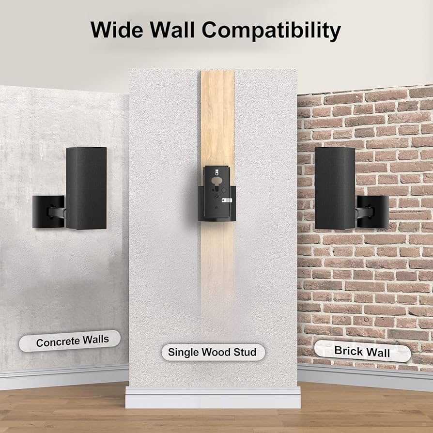 WB-201 Wall Bracket BRAVO ALLROOM SAT　2 WB-201 Wall Bracket: Mount Your Audio Pro Speakers with