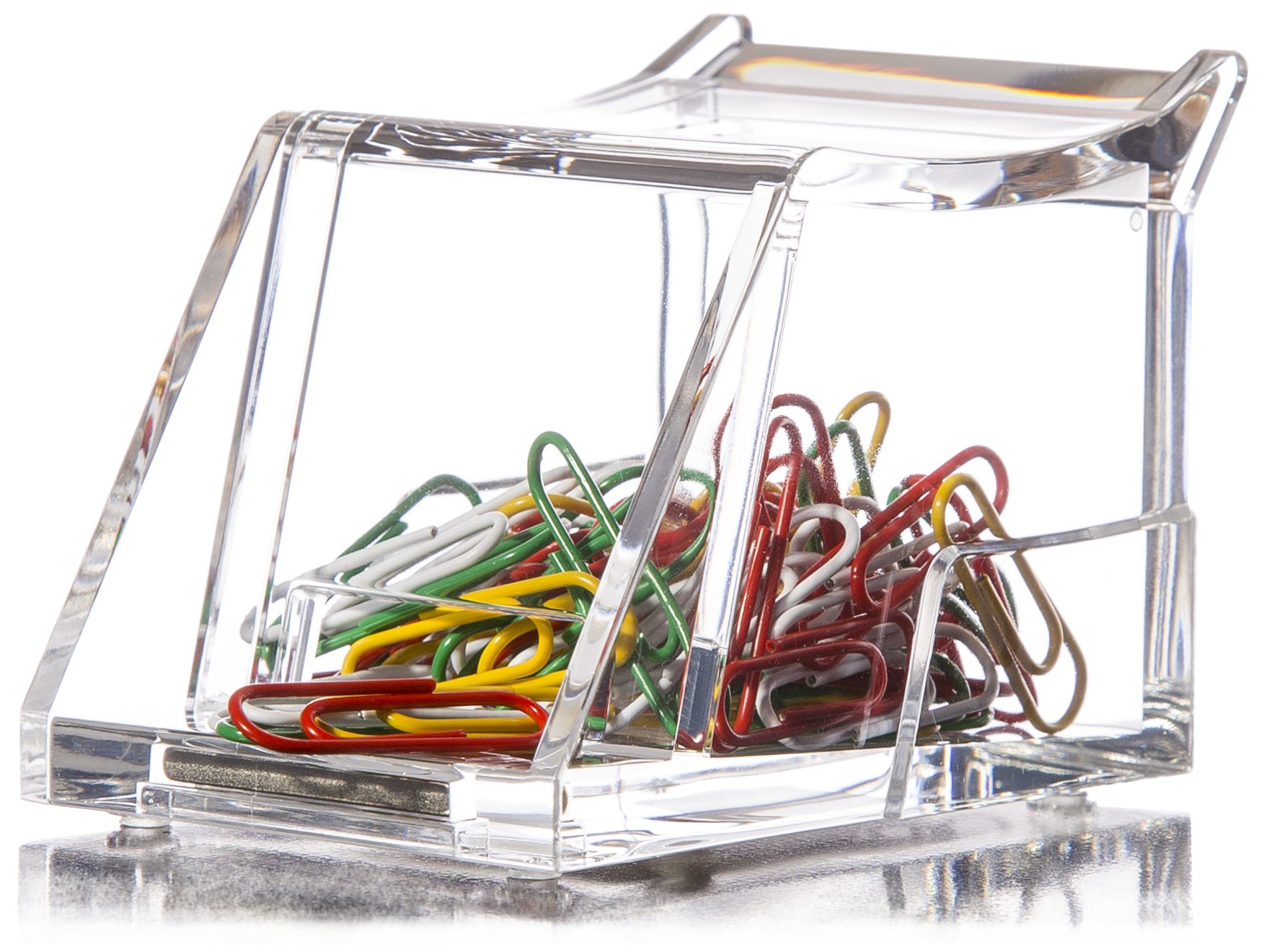 Osco Clear Acrylic Paperclip Holder