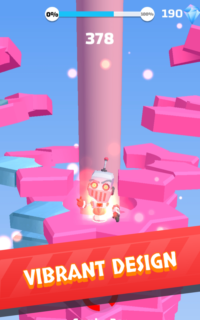 Helix Stack Jump Smash Ball Addicting Endless 3D Stack Ball Falling