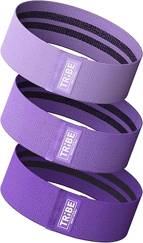 Vista 11 de Bandas de resistencia de tela para entrenar – Bandas de glúteos para mujeres y hombres – Bandas de resistencia – Bandas de resistencia para piernas