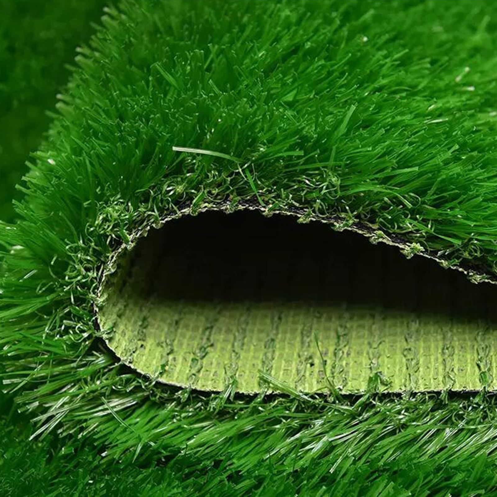 Questa Coperta Isolante in Erba Artificiale per Interni ed Esterni, Giardino, Paesaggio, Spessore 40 mm, Tappeto di Erba Sintetica, Simulazione di Prato, Tappeto per tetti (2 * 0,5 m)