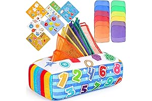 Sense and Grow Tissue Box: Montessori Sensory Toy for Toddlers