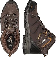 Vista 3 de NORTIV 8 - Botas de senderismo para hombre, impermeables, ligeras, para exteriores, mochileros, senderismo