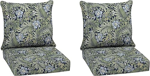 Miniatura 54 de Arden Selections Juego de cojines profundos para exteriores, 24 x 24 pulgadas, resistente al clima, a prueba de lluvia, resistente a la decoloración