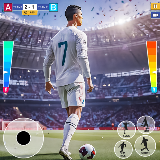 Traum-Fußball-Liga, echtes Meisterschaftsspiel: Super-Fußball-Kick-Master gegen verrückte Torwart-Flying-Goal-Fußballspiele