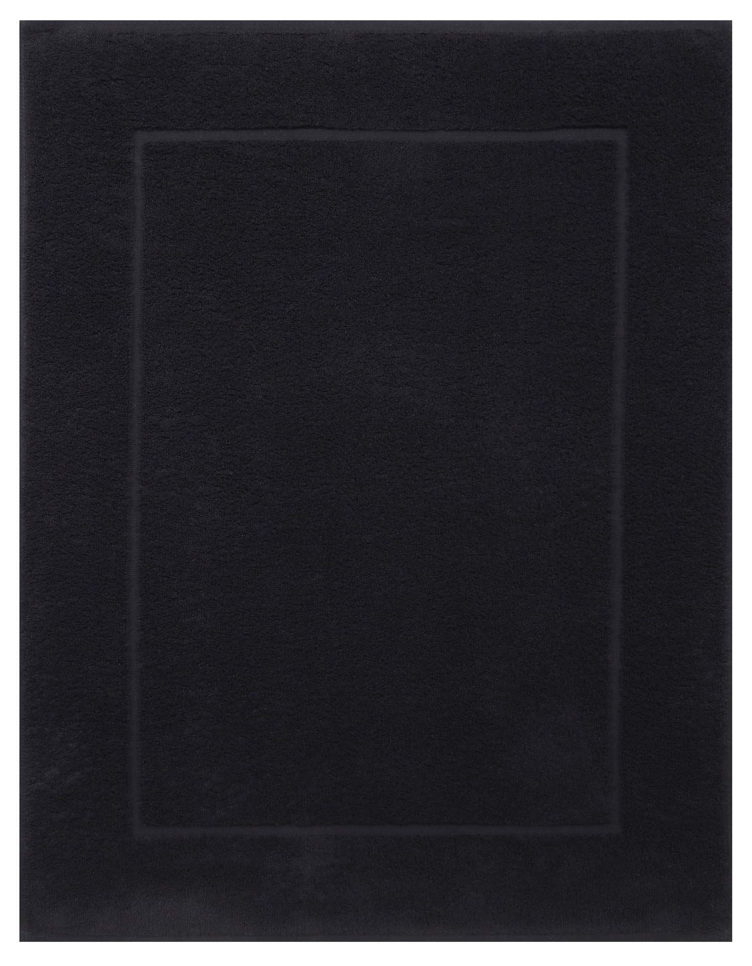 Betz Alfombra de baño Premium,Color: Negro, dimensión: 50x70 cm, Calidad: 650g/m²