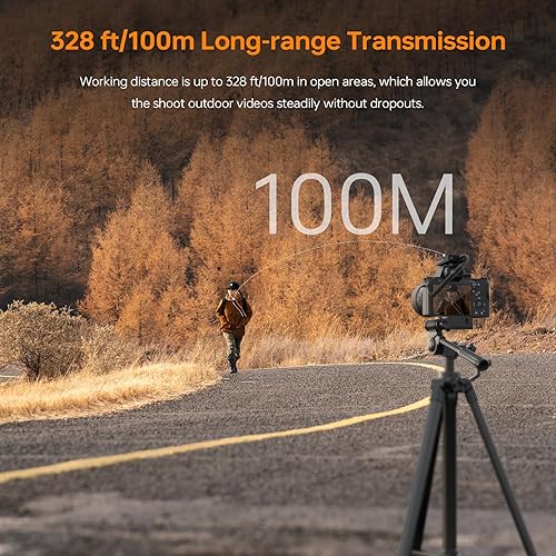 Miniatura 7 de comica BoomX-D2 - Sistema de micrófono inalámbrico para cámaras, videocámaras, teléfonos inteligentes, portátiles, micrófono de solapa inalámbrico