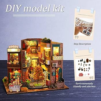 ドールハウス　ハンドメイド1/12　NO.81 Amazon.co.jp: Flever ドールハウス ミニチュア DIY ハウス