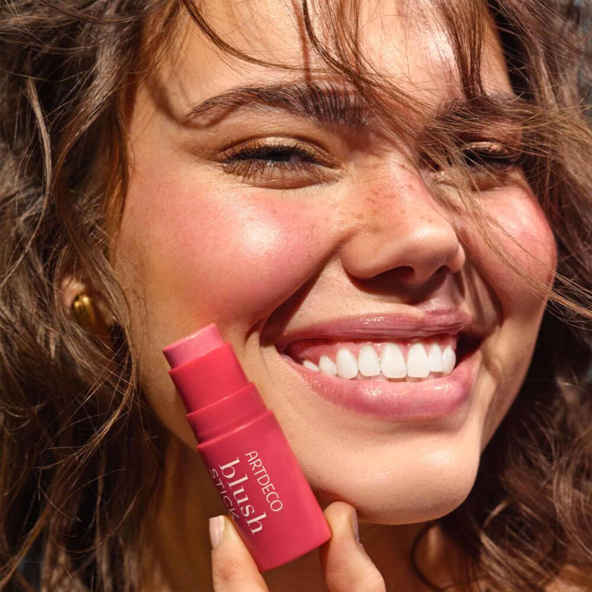ARTDECO Blush Stick – kremowy róż dla naturalnie świeżego koloru – 1 x 5 g