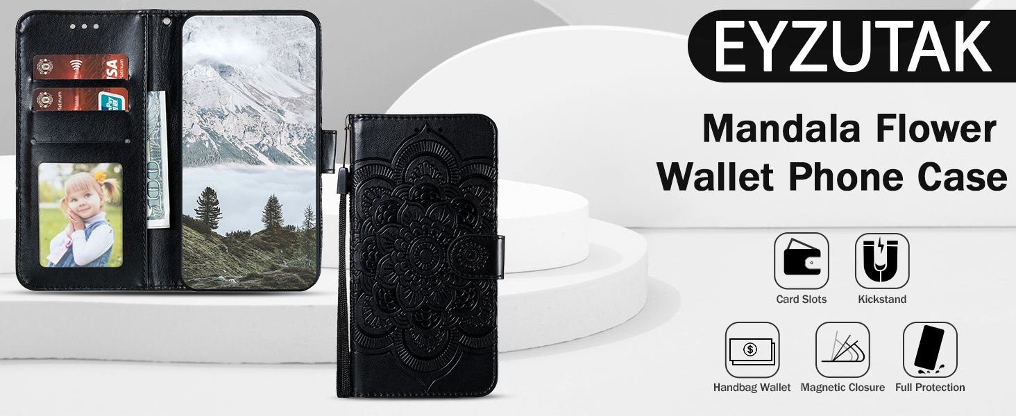 Funda Para Iphone 7/8– Cuero Premium, 3 Ranuras Para Tarjetas Proteccion Contra Impactos