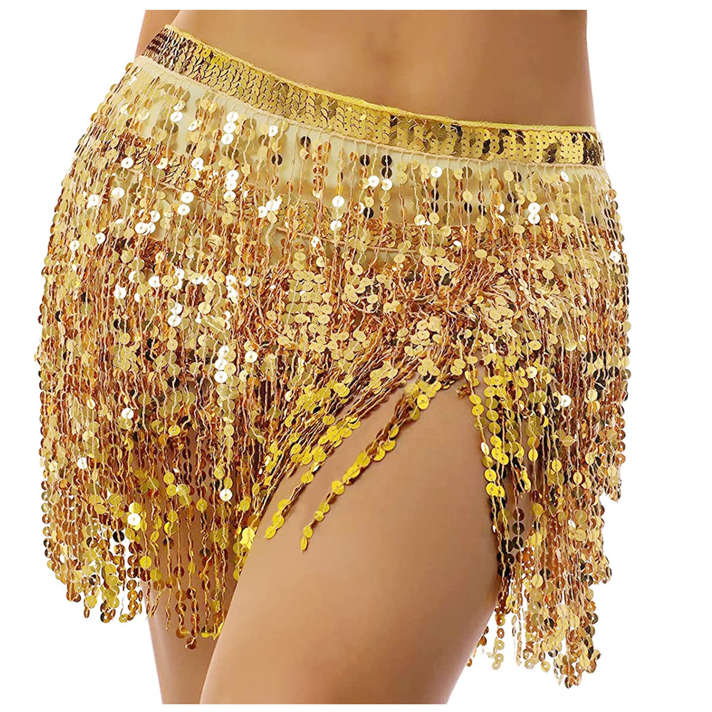 WuchiealArt Deco Dancer Dance Skirt Dancing Belly Dance Bellydance Oriental Dance Middle Eastern Dance Hip Scarf