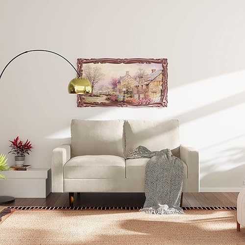 SILKIR Sofá biplaza para 2 personas para sala de estar perfecto para apartamentoestudiooficina y espacio pequeño tela de terciopelo montaje rápido y