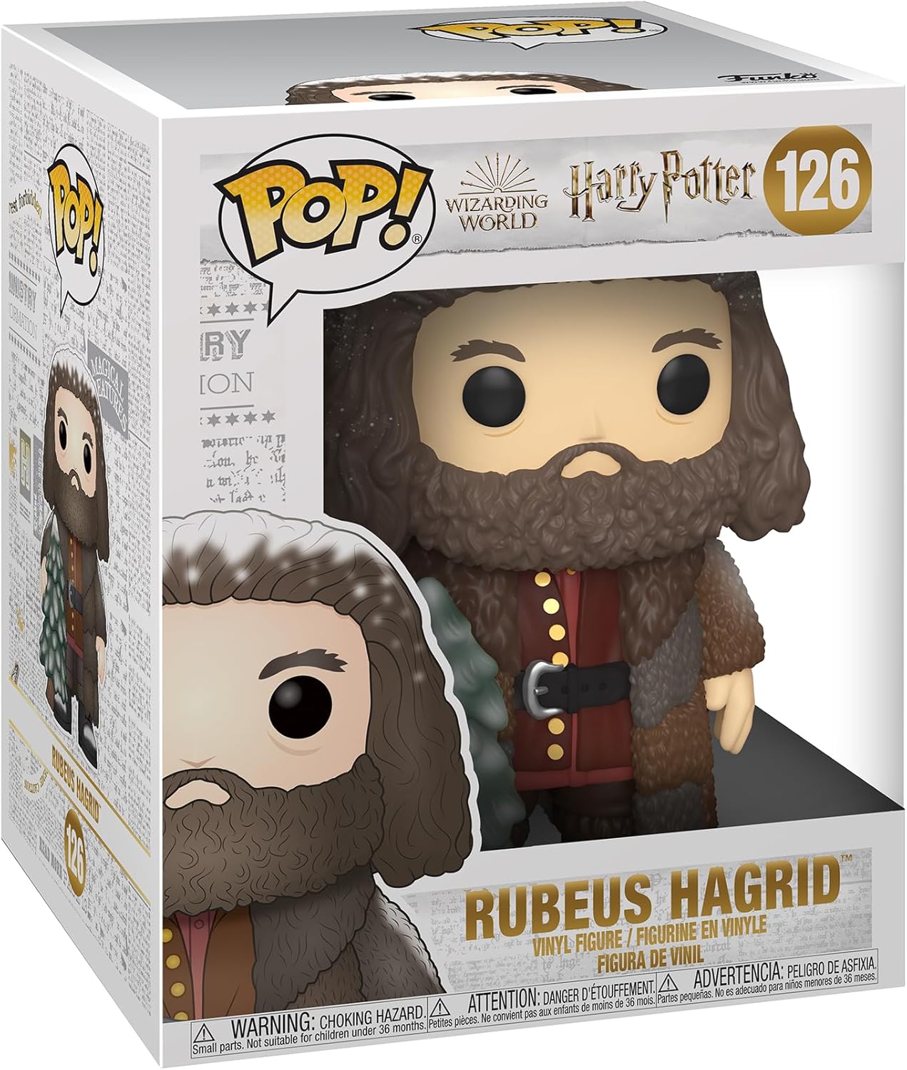 Funko Pop! Movies: Harry Potter Holiday - 6 Inch Hagrid Vinyl Figure