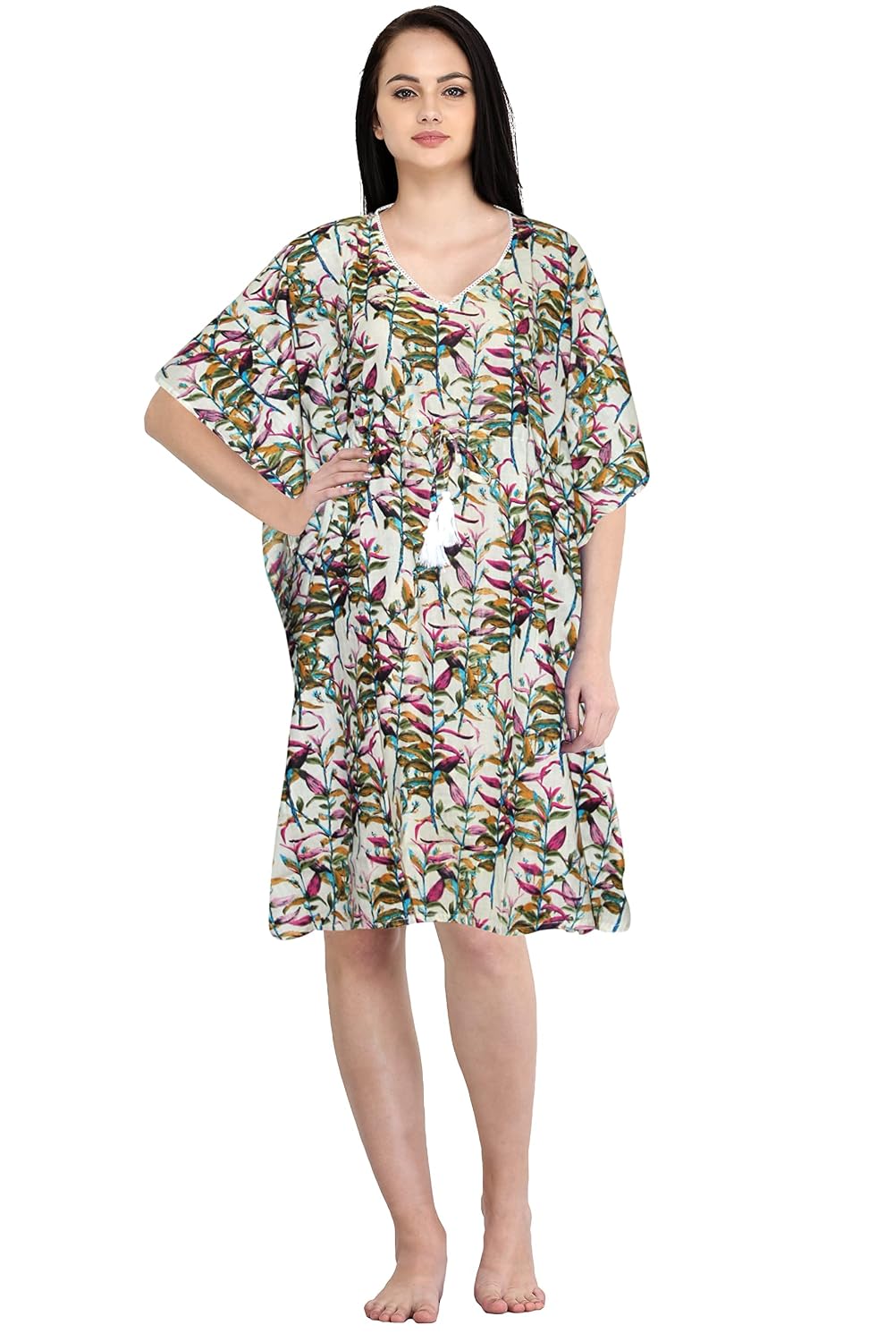 MEVE 100% Cotton Kaftan for Women (one Size fits All) Multicolour - Review, Price and Buying Guide