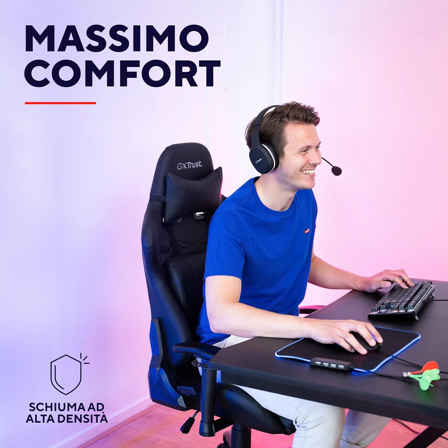 Trust Gaming GXT 708 Resto Sedia Gaming - Sedia gaming - Immagine 5