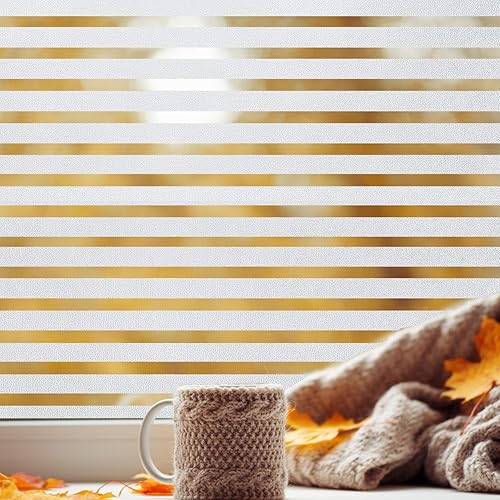 Miniatura 19 de Película de privacidad esmerilada blanca para ventana, sin pegamento, película de vidrio para puerta, tintado de vidrieras, adherencia estática