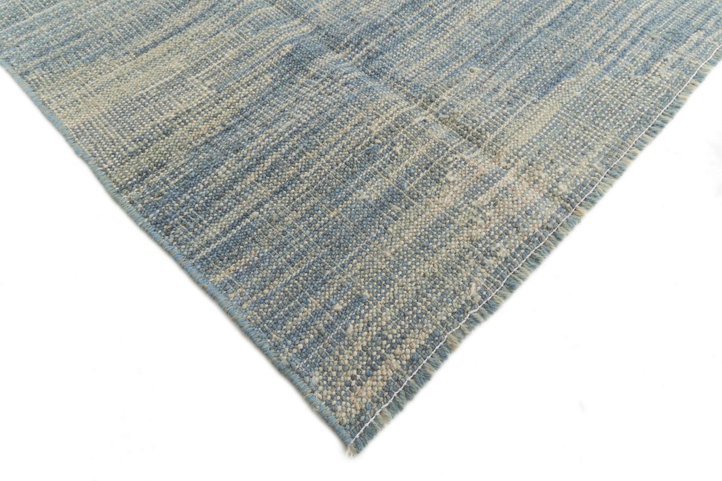 Kilim Afghan Edition 207x296 Tessuto a mano Moderno Tappeto orientale Tappeto di design Tappeto In lana