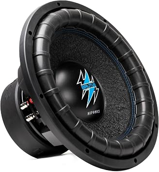 Hifonics BRW15D4 3000 Watts 15 Inch Brutus Car Audio Subwoofer with Heavy Gauge, Powder Coated, Aluminum Die-Cast Basket, Dual 70 Oz Magnet, 3 Inches Voice Coil - Dual 4 Ohm - 15 in