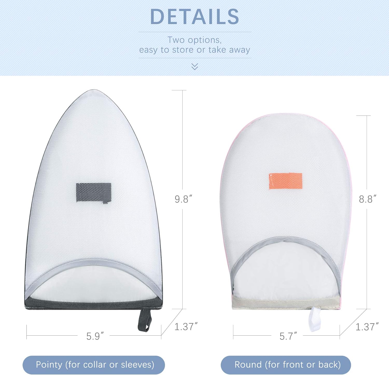 YOUTHUP Garment Steamer Ironing Glove, Waterproof Anti Steam Mitt with Finger Loop, Complete Care Protective Garment Steaming Mitt, Heat Resistant Gloves for Clothes Steamers (Pointy) : Home & Kitchen