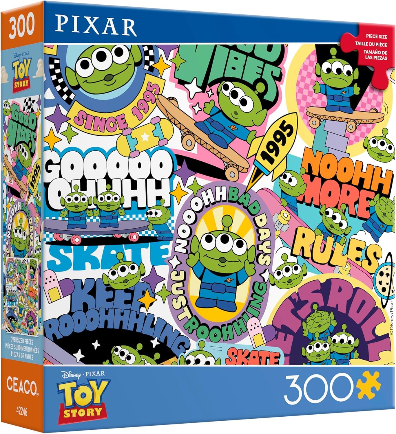 Amazon.com: Ceaco - Disney - Pixar - Alien Stickers - Toy Story