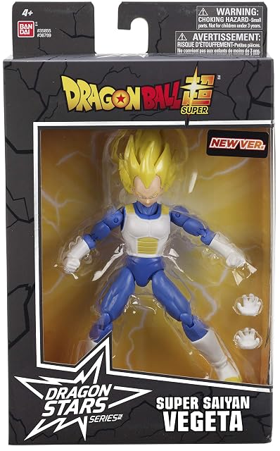 Foto 5 de 6 de Dragon Stars BANDAI Súper Saiyan Vegeta Versión 2, Beig, 17 Centimeters
