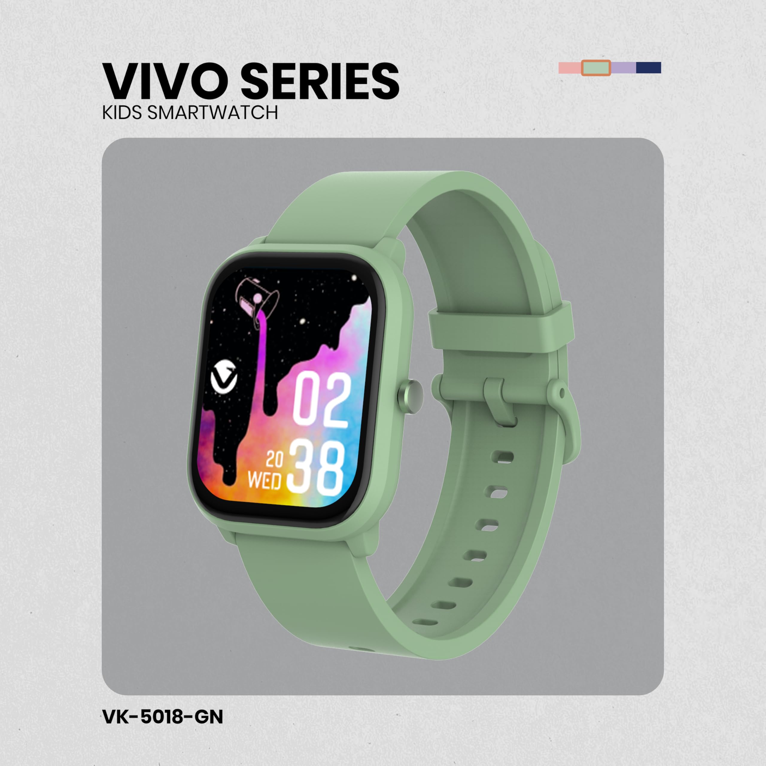 Volkano Vivo Series Kids Smart Watch, Green : Amazon.co.za