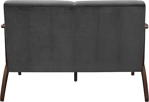 Miniatura 96 de Lexicon Savry - Silla decorativa con brazo de madera de tela de 29 pulgadas de ancho, color naranja Naranja,Marrón claro,Gris