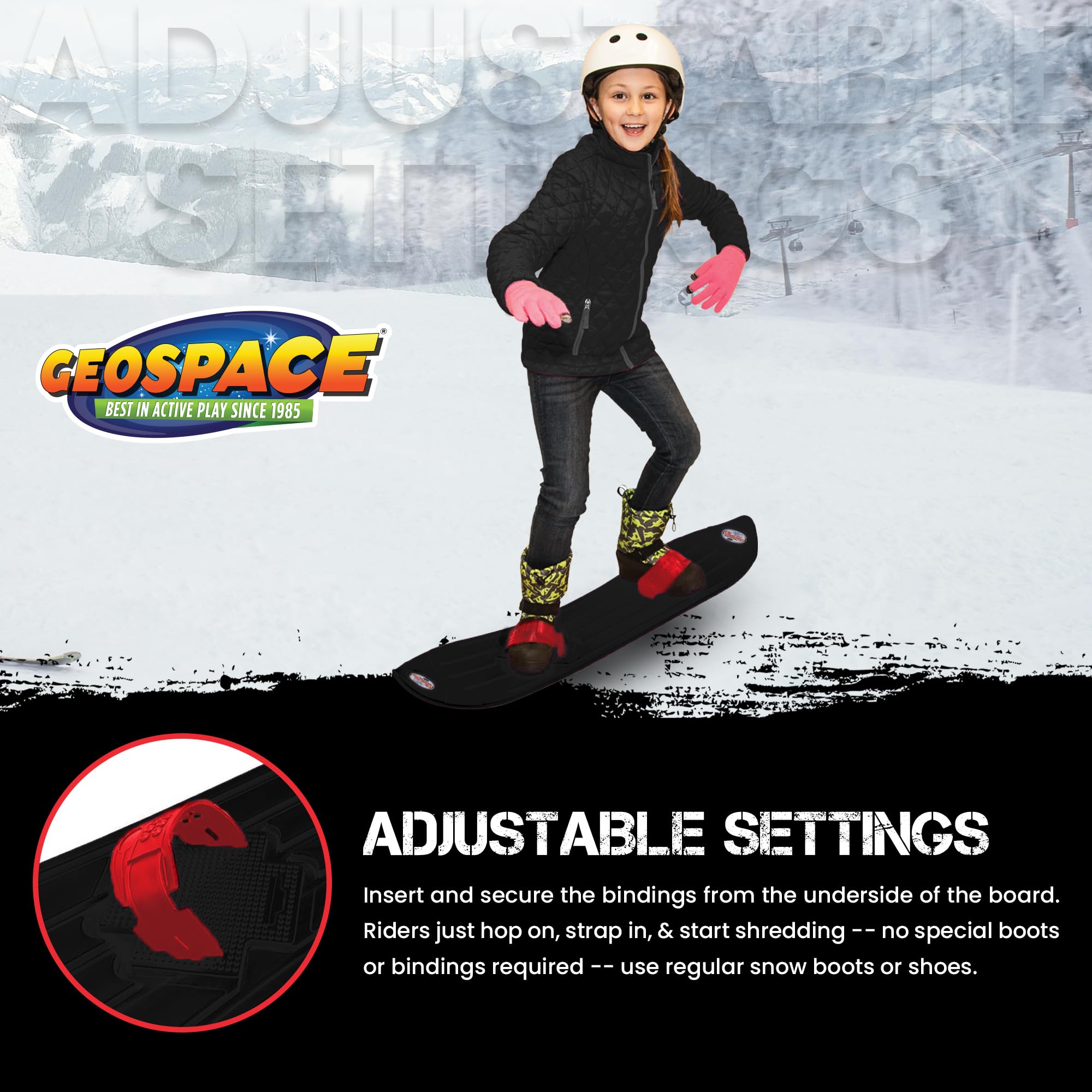 Amazon.com : The Original Geospace Sledsterz Kids Beginner