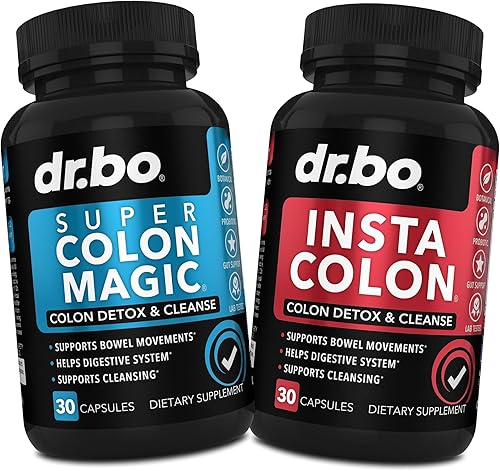 Cápsulas de suplemento de desintoxicación de limpiador de colon, pastillas de limpieza de colon de 15 días y probióticos naturales de limpieza a