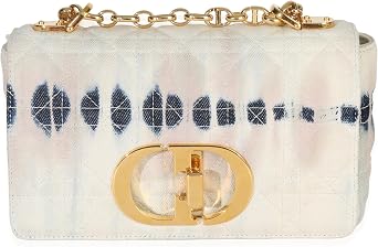 Pre-Loved Cannage Small Caro Multicolor, Neutral Small